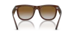 แว่นกันแดด Rayban Wayfarer Reverse RBR0502S-6709CB Transparent Brown Rayban Wayfarer Reverse RBR0502S 6709CB ขาแว่นด้านใน