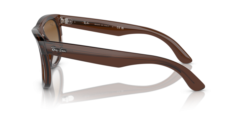 แว่นกันแดด Rayban Wayfarer Reverse RBR0502S 6709CB มุมข้าง