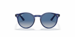 แว่นกันแดดเด็ก Rayban Junior RJ9064S-70624L Transparent Blue Rayban Junior RJ9064S 70624L แว่นกันแดดเด็กด้านหน้า
