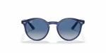 แว่นกันแดดเด็ก Rayban Junior RJ9064S-70624L Transparent Blue Rayban Junior RJ9064S 70624L แว่นกันแดดเด็กด้านหน้า