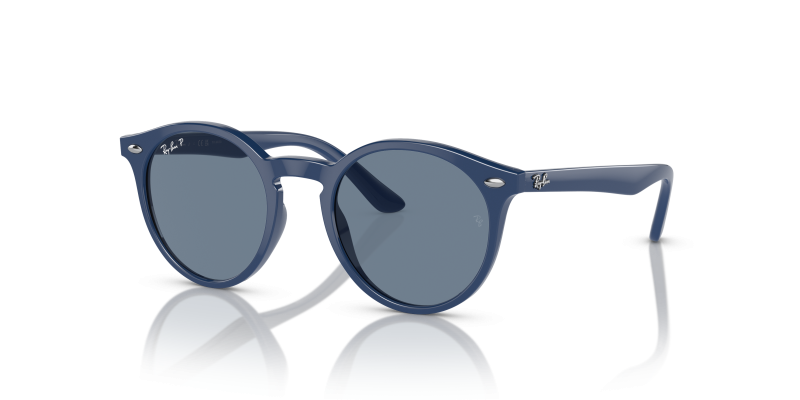 แว่นกันแดด Rayban RJ9064S-71612V Blue Dark Blue Polarized Rayban RJ9064S 71612V แว่นกันแดดเด็กสีน้ำเงิน โพลาไรซ์