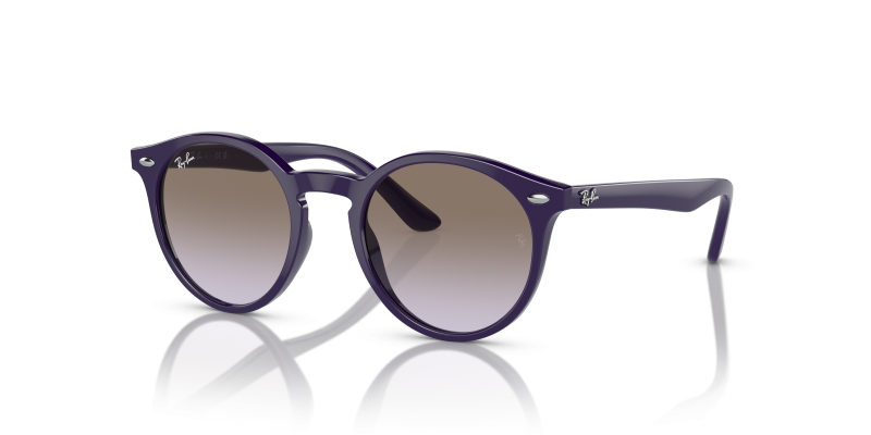 แว่นกันแดด Rayban RJ9064S-71634Q Violet Lilac Gradient Light Grey Rayban RJ9064S 71634Q แว่นกันแดดเด็กสีม่วง