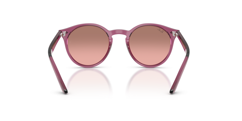 Rayban RJ9064S-71867E ม่วงโปร่งใส ขาแว่นด้านใน