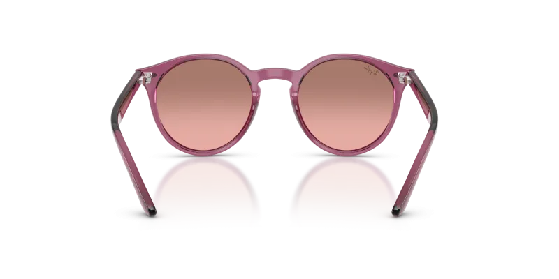 Rayban RJ9064S-71867E ม่วงโปร่งใส ขาแว่นด้านใน