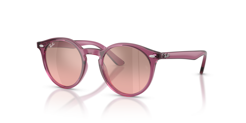 แว่นกันแดด Rayban RJ9064S-71867E Transparent Violet Rayban RJ9064S-71867E ม่วงโปร่งใส แว่นกันแดดเด็กทรงแฟนทอส