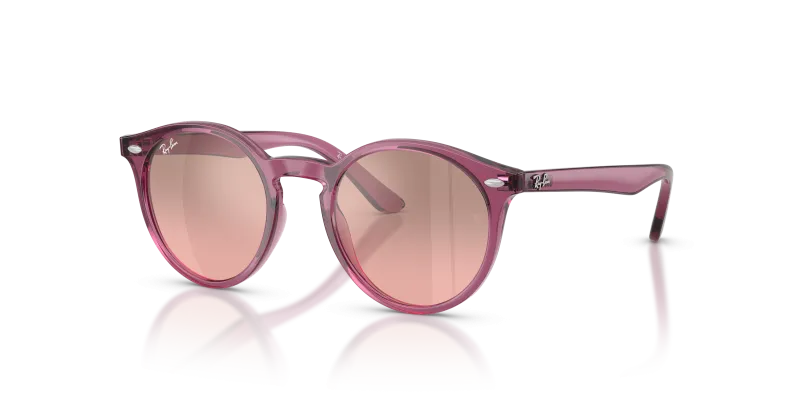 แว่นกันแดด Rayban RJ9064S-71867E Transparent Violet Rayban RJ9064S-71867E ม่วงโปร่งใส แว่นกันแดดเด็กทรงแฟนทอส