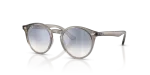 แว่นกันแดดเด็ก Rayban Junior RJ9064S-72207B Transparent Grey Rayban Junior RJ9064S 72207B กรอบเทาโปร่งใส เลนส์มิเรอร์ไล่สี