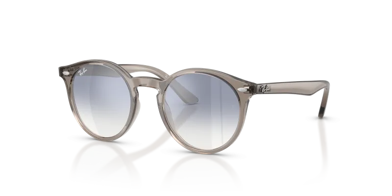 แว่นกันแดดเด็ก Rayban Junior RJ9064S-72207B Transparent Grey Rayban Junior RJ9064S 72207B กรอบเทาโปร่งใส เลนส์มิเรอร์ไล่สี