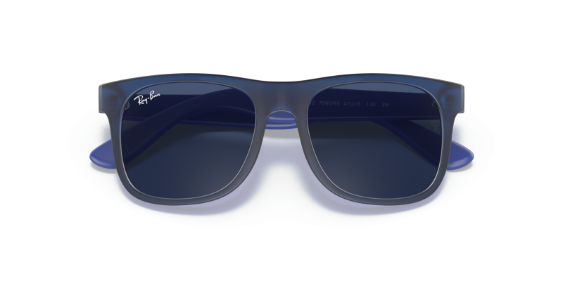 Rayban Junior Justin RJ9069S 706080 close-up ด้านหน้า