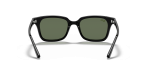 แว่นกันแดดเด็ก Rayban RJ9071S-100/71 Black Dark Green Rayban RJ9071S 100 71 ขาแว่นด้านใน