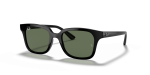 แว่นกันแดดเด็ก Rayban RJ9071S-100/71 Black Dark Green Rayban RJ9071S 100 71 แว่นกันแดดเด็กดำ