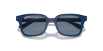 แว่นกันแดด Rayban RJ9071S-71612V Dark Blue Polarized Rayban RJ9071S-71612V น้ำเงิน close-up ด้านหน้า