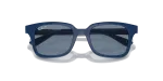 แว่นกันแดด Rayban RJ9071S-71612V Dark Blue Polarized Rayban RJ9071S-71612V น้ำเงิน close-up ด้านหน้า