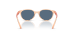แว่นกันแดด Rayban RJ9080SF-717080 Transparent Orange Dark Blue Rayban RJ9080SF 717080 ขาแว่นด้านใน