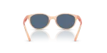 แว่นกันแดด Rayban RJ9080SF-717080 Transparent Orange Dark Blue Rayban RJ9080SF 717080 ขาแว่นด้านใน