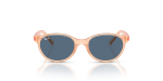 แว่นกันแดด Rayban RJ9080SF-717080 Transparent Orange Dark Blue Rayban RJ9080SF 717080 ด้านหน้า