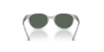 แว่นกันแดด Rayban RJ9080SF-717171 Transparent Grey Dark Green Rayban RJ9080SF 717171 ขาแว่นด้านใน