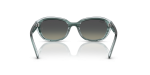 แว่นกันแดด Rayban RJ9081S-717511 Striped Green On Transparent Green Rayban RJ9081S-717511 ลายเส้นเขียว ขาแว่นด้านใน