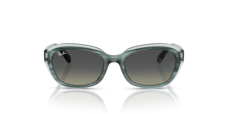 Rayban RJ9081S-717511 ลายเส้นเขียว ด้านหน้า