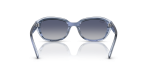 แว่นกันแดด Rayban RJ9081S-71764L Striped Blue On Transparent Blue Rayban RJ9081S-71764L ฟ้าลายเส้น ขาแว่นด้านใน