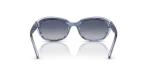 แว่นกันแดด Rayban RJ9081S-71764L Striped Blue On Transparent Blue Rayban RJ9081S-71764L ฟ้าลายเส้น ขาแว่นด้านใน