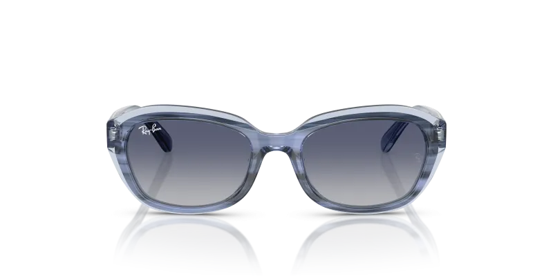 Rayban RJ9081S-71764L ฟ้าลายเส้น ด้านหน้า