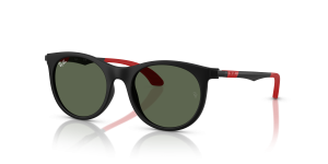 Rayban RJ9082S 718371 กรอบดำด้าน เลนส์เขียวเข้ม