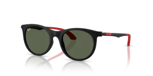 Rayban RJ9082S 718371 กรอบดำด้าน เลนส์เขียวเข้ม