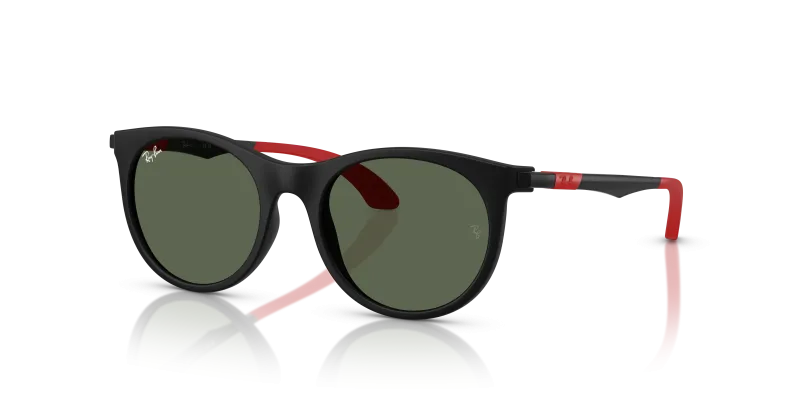 Rayban RJ9082S 718371 กรอบดำด้าน เลนส์เขียวเข้ม