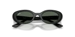 แว่นกันแดด Rayban RJ9141SF-100/71 Black Rayban RJ9141SF-100/71 ดำ close-up ด้านหน้า