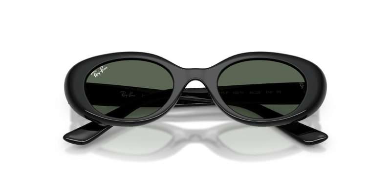 Rayban RJ9141SF-100/71 ดำ close-up ด้านหน้า