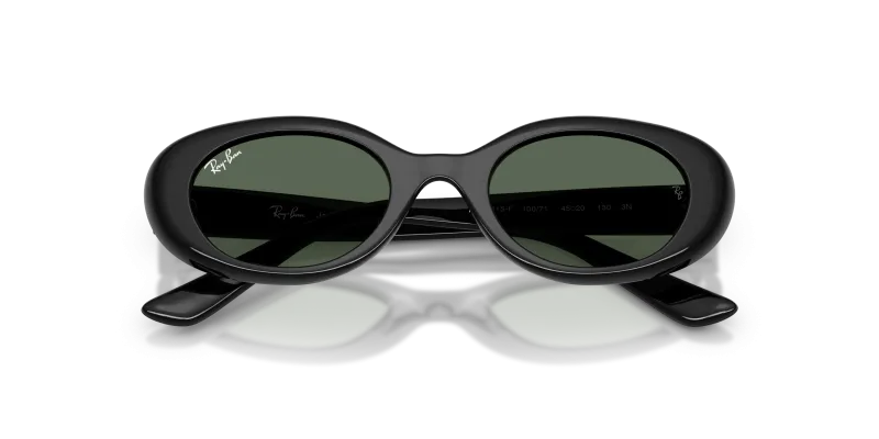 Rayban RJ9141SF-100/71 ดำ close-up ด้านหน้า