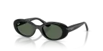 แว่นกันแดด Rayban RJ9141SF-100/71 Black Rayban RJ9141SF-100/71 ดำ แว่นกันแดดเด็กทรงวงรี