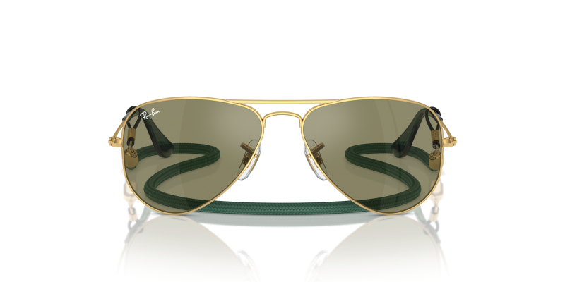 Rayban Junior Aviator RJ9506S-223/6R อะริสต้าทอง ด้านหน้า