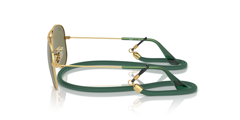 แว่นกันแดด Rayban Junior Aviator RJ9506S-223/6R อะริสต้าทอง มุมข้าง