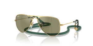 Rayban Junior Aviator RJ9506S-223/6R อะริสต้าทอง แว่นกันแดดเด็กทรงนักบิน