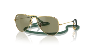 Rayban Junior Aviator RJ9506S-223/6R อะริสต้าทอง แว่นกันแดดเด็กทรงนักบิน