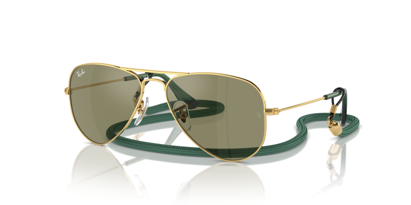 Rayban Junior Aviator RJ9506S-223/6R อะริสต้าทอง แว่นกันแดดเด็กทรงนักบิน