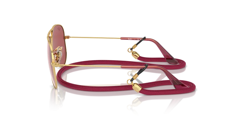 แว่นกันแดดเด็ก Rayban Junior Aviator RJ9506S 223/B5 มุมข้าง