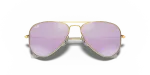 Rayban Junior Aviator RJ9506S-249/4V ทองด้าน close-up ด้านหน้า