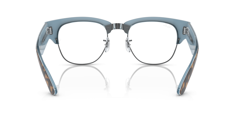 Rayban Mega Clubmaster RX0316V 5883 ขาแว่นด้านในฮาวานาฟ้าอ่อน