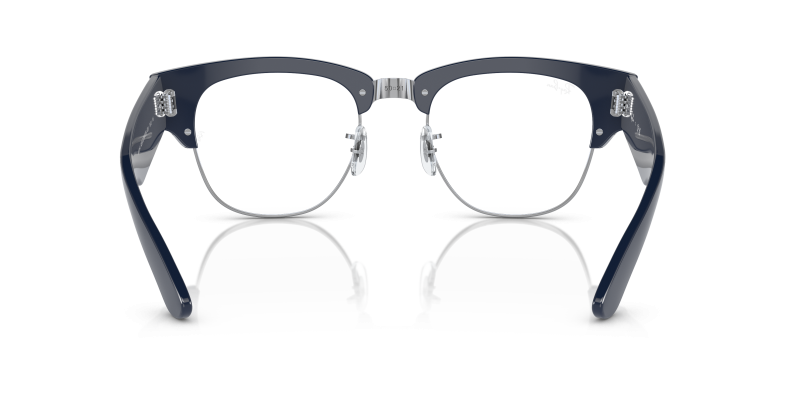 Rayban Mega Clubmaster RX0316V-8231 น้ำเงินตัดเงิน ขาแว่นด้านใน