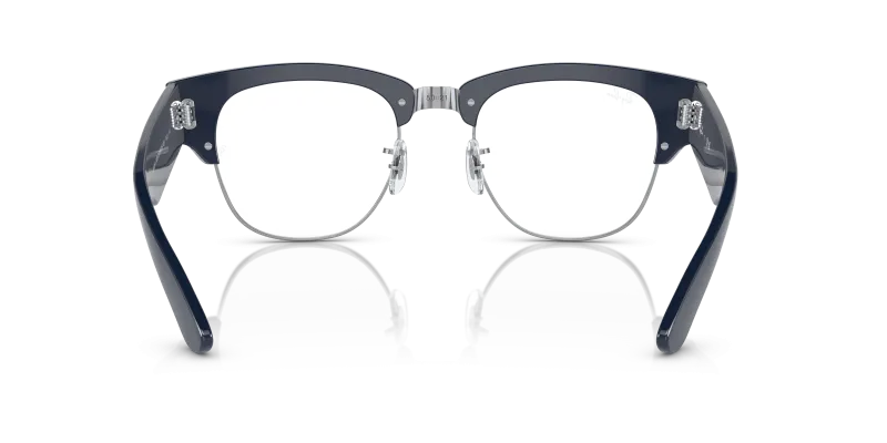Rayban Mega Clubmaster RX0316V-8231 น้ำเงินตัดเงิน ขาแว่นด้านใน
