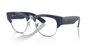 Rayban Mega Clubmaster RX0316V-8231 น้ำเงินตัดเงิน แว่นสายตาทรงสี่เหลี่ยมจัตุรัส