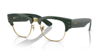 Rayban Mega Clubmaster RX0316V 8233 กรอบแว่นสายตาเขียว