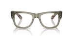 Rayban Mega Wayfarer RX0840V-8297 เขียวโปร่งใส ด้านหน้า