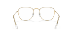 กรอบแว่นสายตา Rayban Frank RX3857V-3086 Legend Gold Rayban Frank RX3857V 3086 ขาแว่นด้านใน