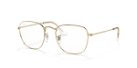 กรอบแว่นสายตา Rayban Frank RX3857V-3086 Legend Gold Rayban Frank RX3857V 3086 กรอบทอง Legend Gold เลนส์ใส