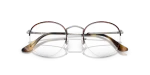 กรอบแว่นสายตา Rayban Round Gaze RX3947V-3178 Havana On Silver Rayban Round Gaze RX3947V 3178 close-up ด้านหน้า