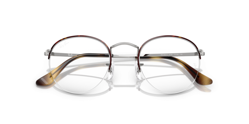 Rayban Round Gaze RX3947V 3178 close-up ด้านหน้า
